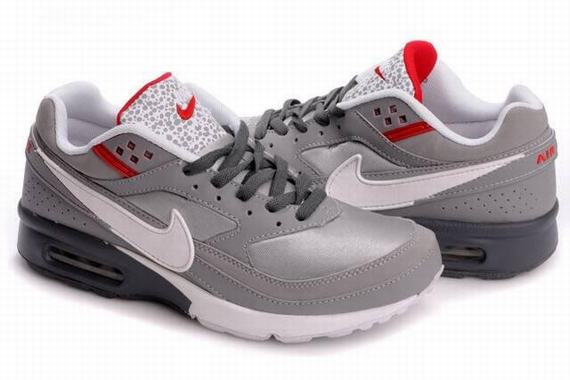 New Men'S Nike Air Max White/ Gray